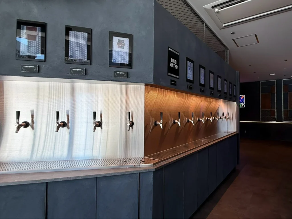ビールサーバーカウンター