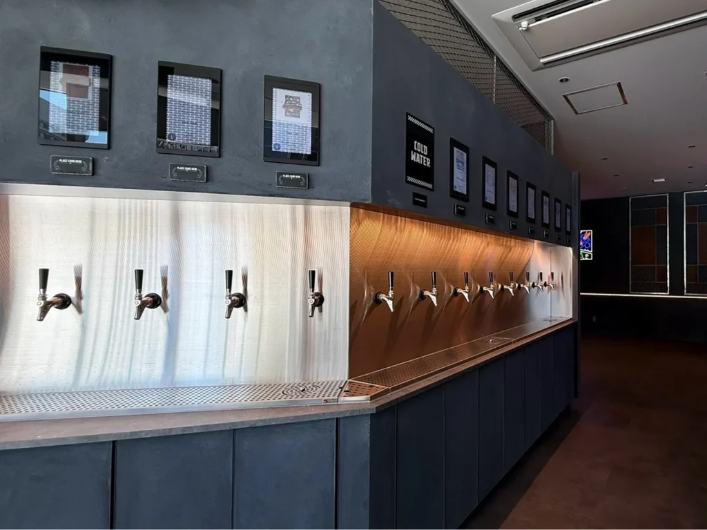 ビールサーバーカウンター